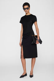 ANINE BING Vida Dress - Black - on model front