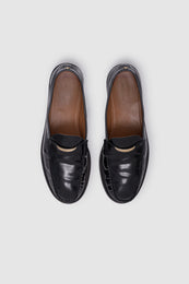 ANINE BING Amoc Loafer - Black - top view