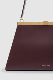 ANINE BING Anine Bag Smooth Leather - Fig - detail view