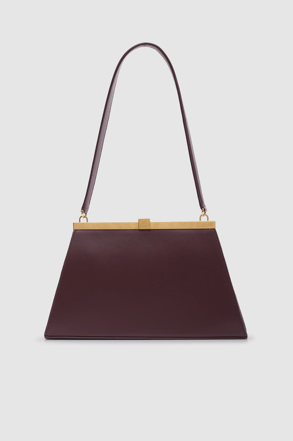 ANINE BING Anine Bag Smooth Leather - Fig - back view