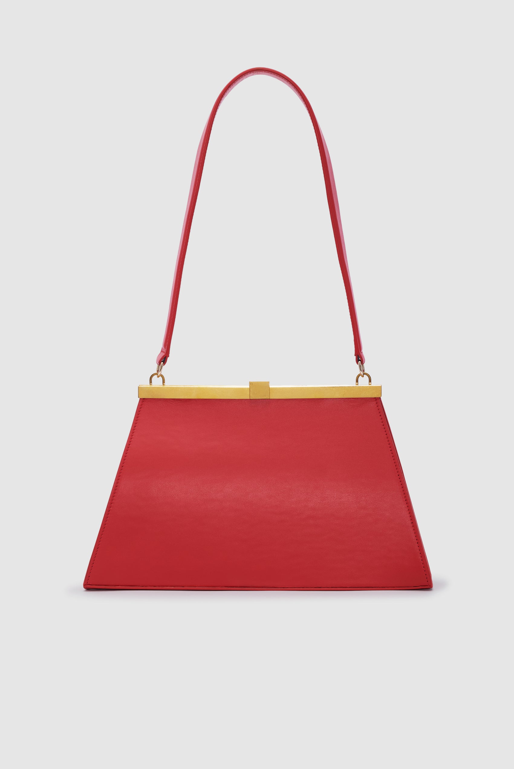 ANINE BING Anine Bag Smooth Leather - Tango Red - back view