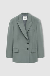 ANINE BING Aretha Blazer - Sage  front view
