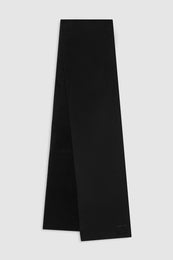 ANINE BING - Ava Scarf - Black Cashmere Blend - Front View