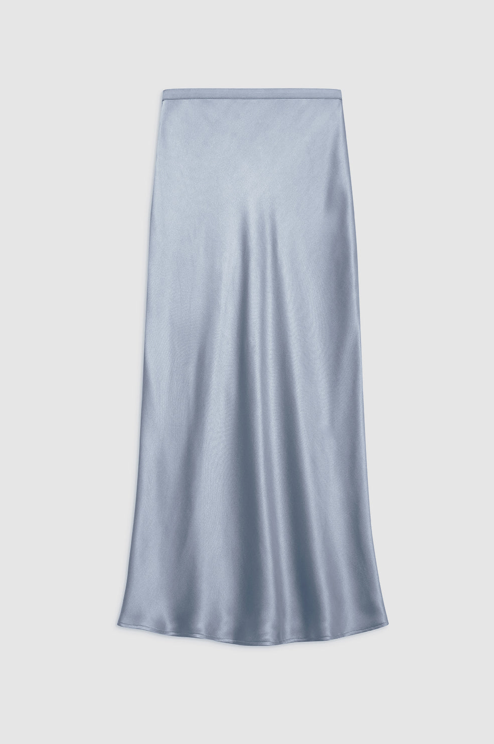ANINE BING Bar Silk Skirt - Pastel Blue thumbnail