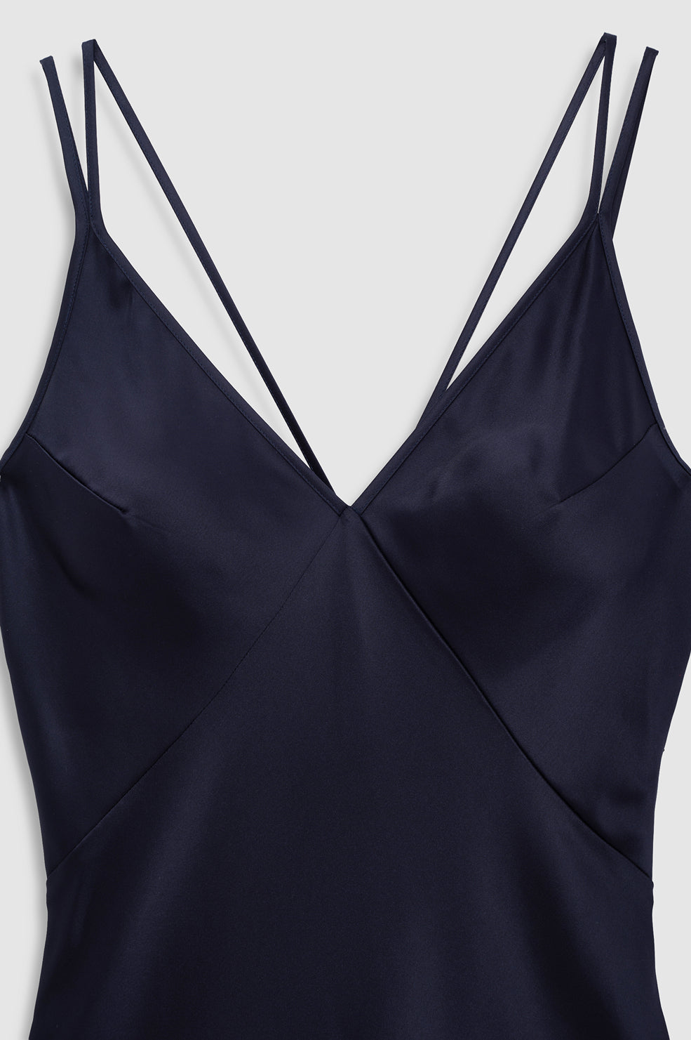 ANINE BING - Blanca Top - Navy - Detail View