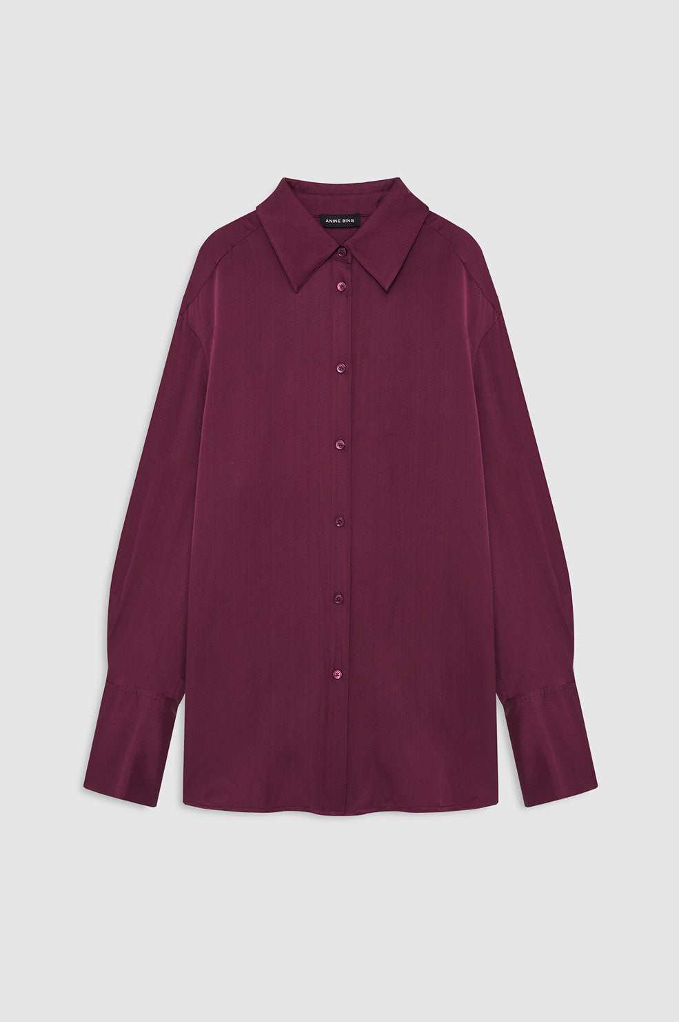ANINE BING Bridget Shirt - Fig - front view