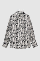 ANINE BING Bridget Shirt - Python - front view