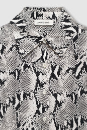 ANINE BING Bridget Shirt - Python - detail view
