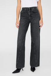 ANINE BING Brie Jean - Arctic Night - On Model Front Second Image