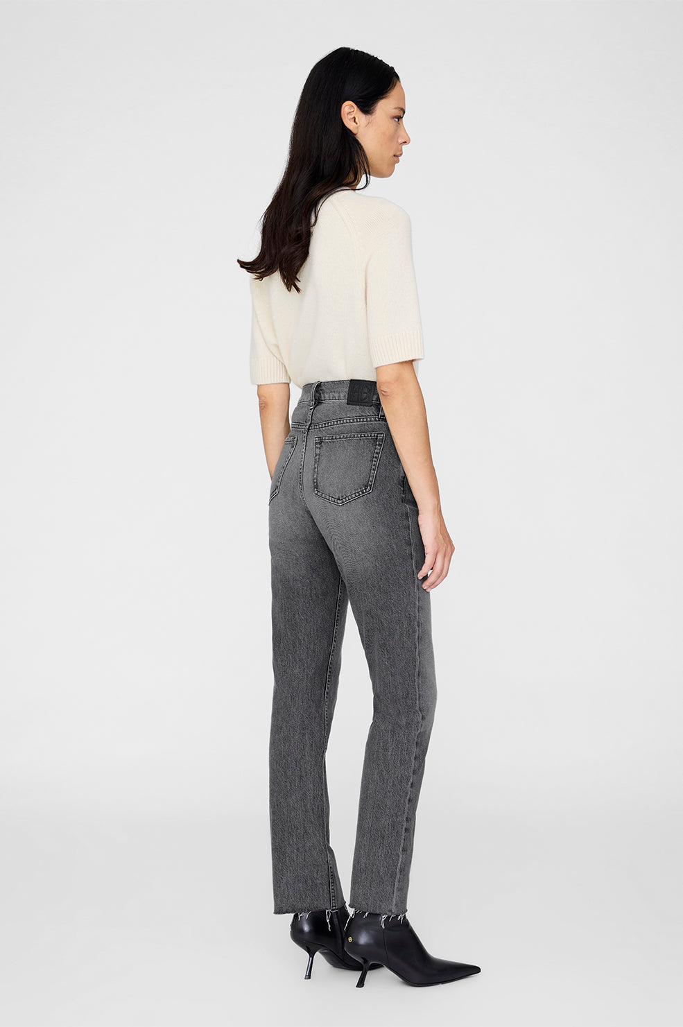 ANINE BING Bruno Jean - Ash Grey
