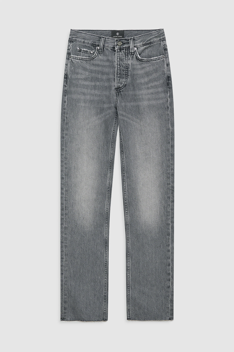 featured-img|ANINE BING Bruno Jean - Ash Grey - Front View