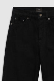 ANINE BING Bruno Jean - Black - Detail View