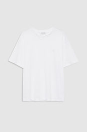 ANINE BING Cade Tee - White - front view