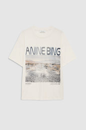 ANINE BING Cade Tee Wildflowers - Off White - front view