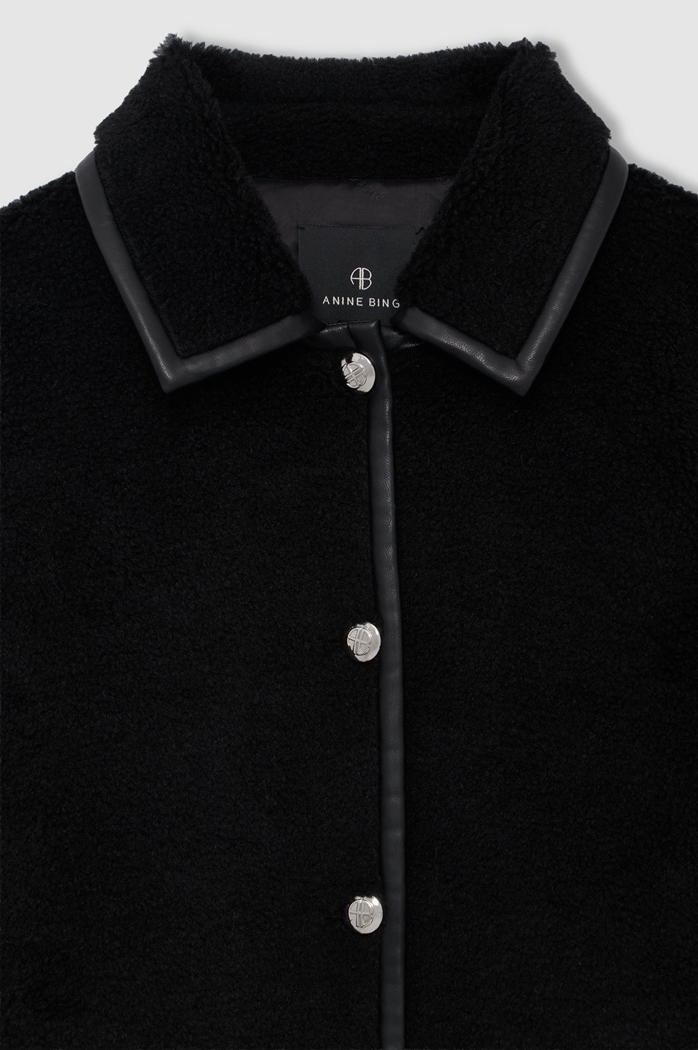 ANINE BING Camden Jacket - Black - detail view