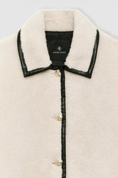 ANINE BING Camden Jacket - Cream - Detail View