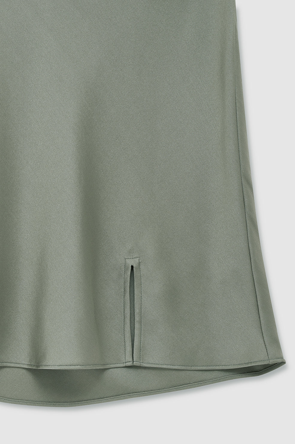 ANINE BING Chrisly Skirt - Sage - detail view
