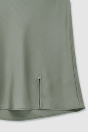 ANINE BING Chrisly Skirt - Sage - detail view