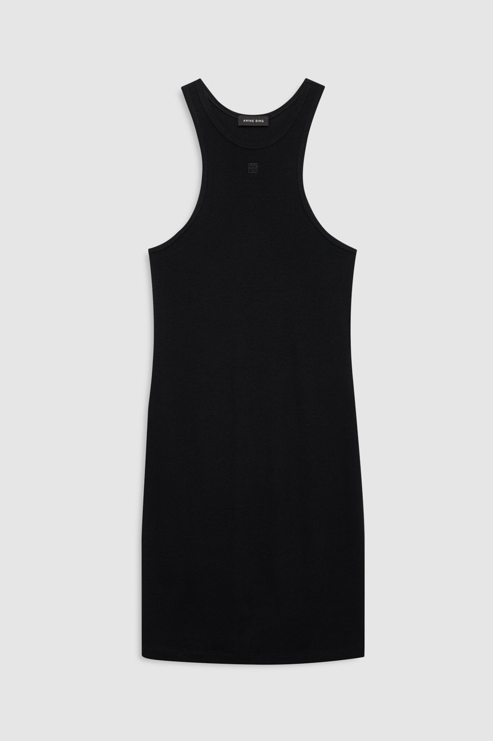ANINE BING Cole Dress - Black - front view