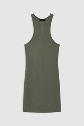 ANINE BING Cole Dress - Sage - front view