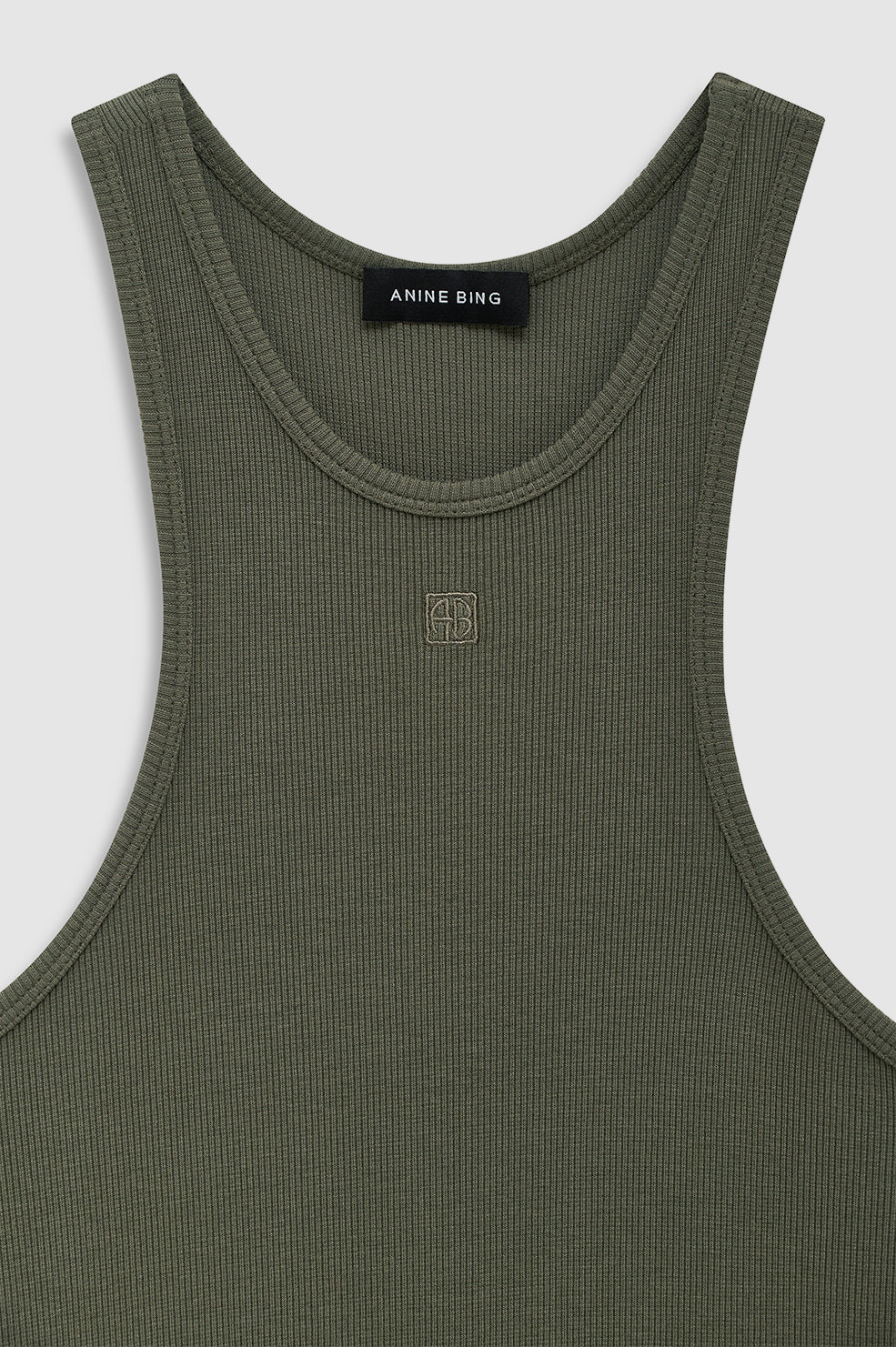 ANINE BING Cole Dress - Sage - detail view