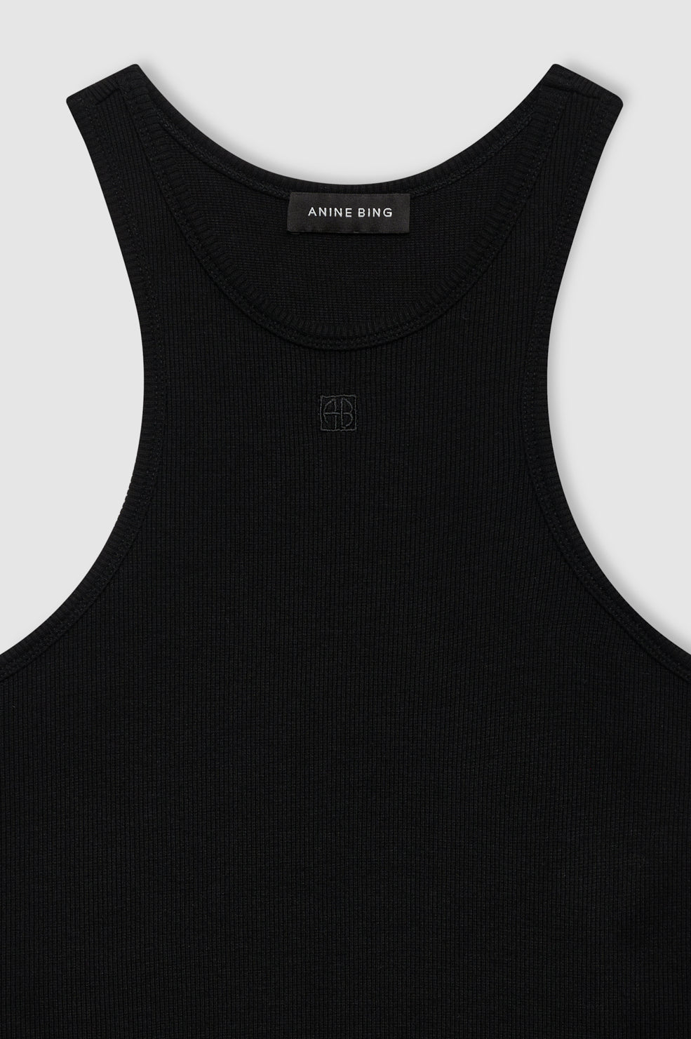 ANINE BING Cole Tank Top in Black ANINE BING Cole Tank Top in Black