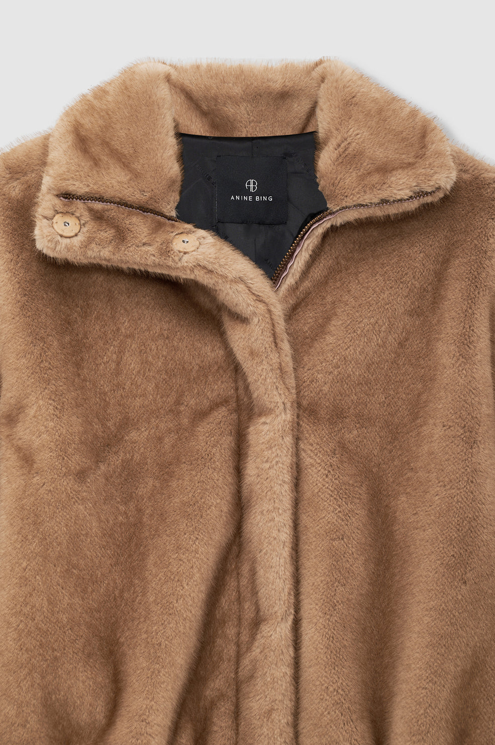 ANINE BING Cyrus Jacket - Beige - detail view