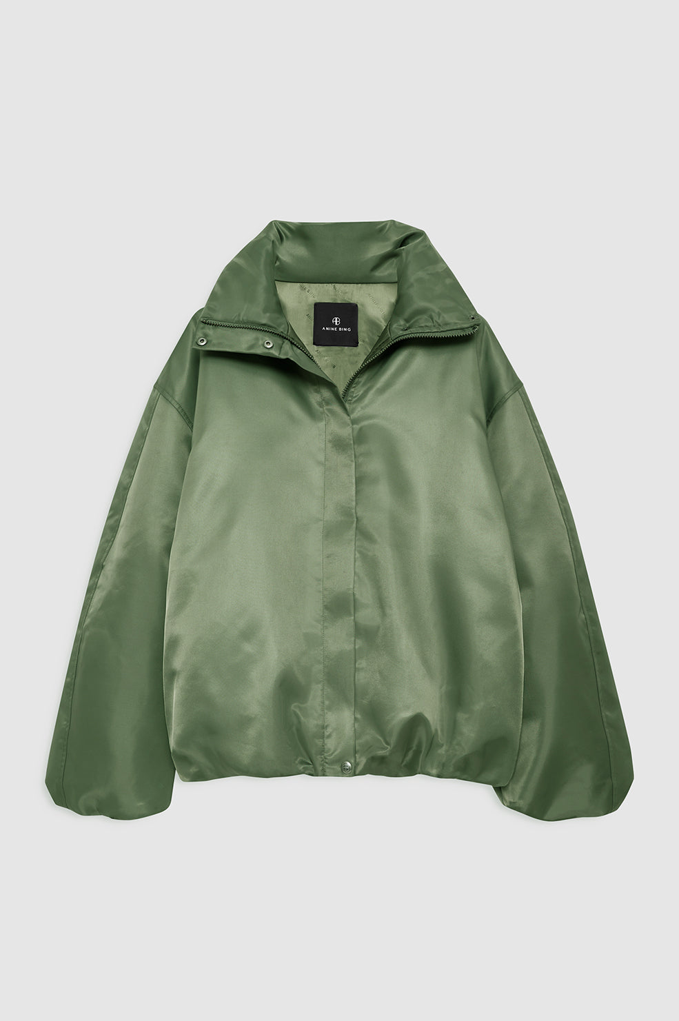 ANINE BING Cyrus Jacket - Olive - front view