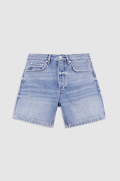 featured-img|ANINE BING Delaney Short - Arbor Blue - front view