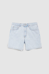 ANINE BING Delaney Short - Lucid Blue - front view