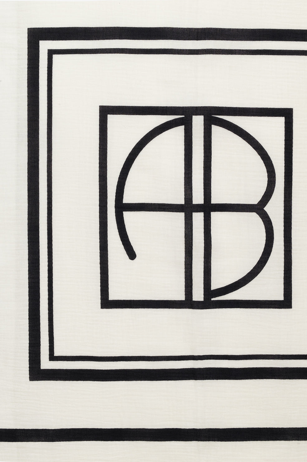 Eliza Sarong - Ivory And Black Monogram ONE