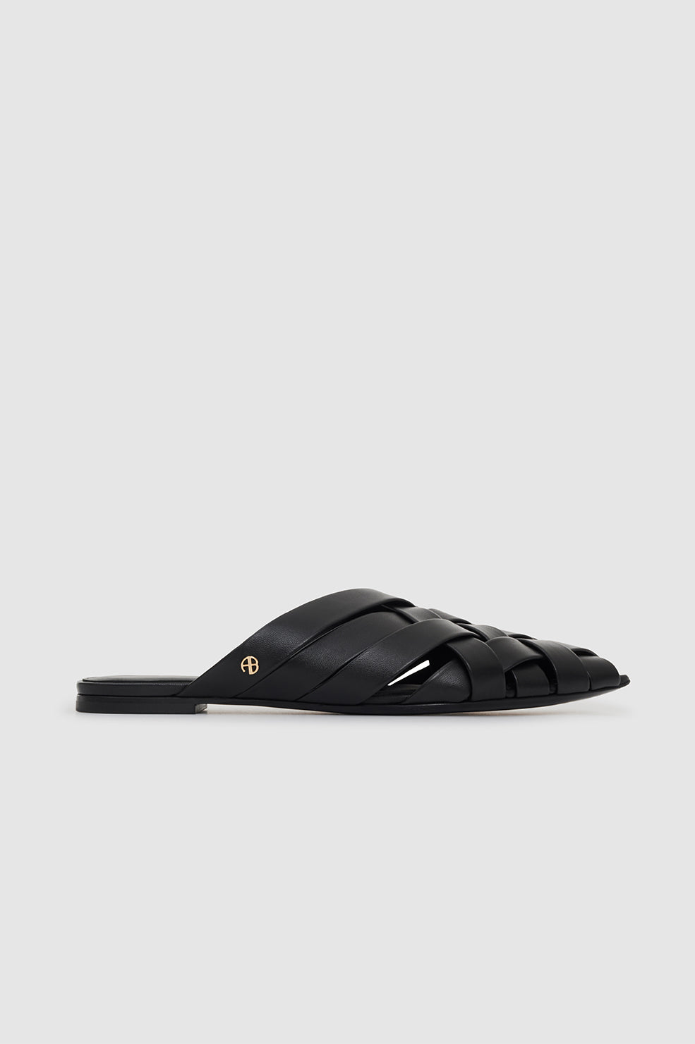 Anine Bing Eve Flats - Black 39