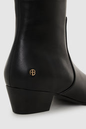 Freya Flat Boots - Black 36