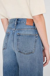 ANINE BING Fritz Jean - Baltic Blue - on model back detail