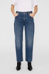 ANINE BING Gavin Jean - Ultramarine Indigo - Front View 