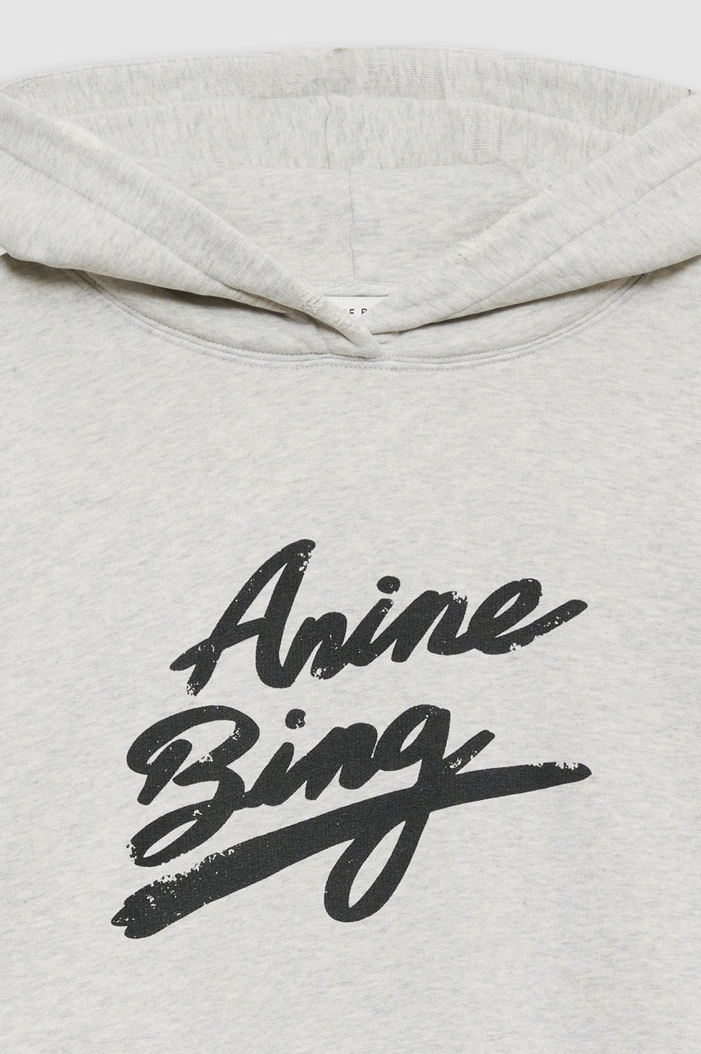 ANINE BING Harvey Sweatshirt Signature - Heather Grey thumbnail