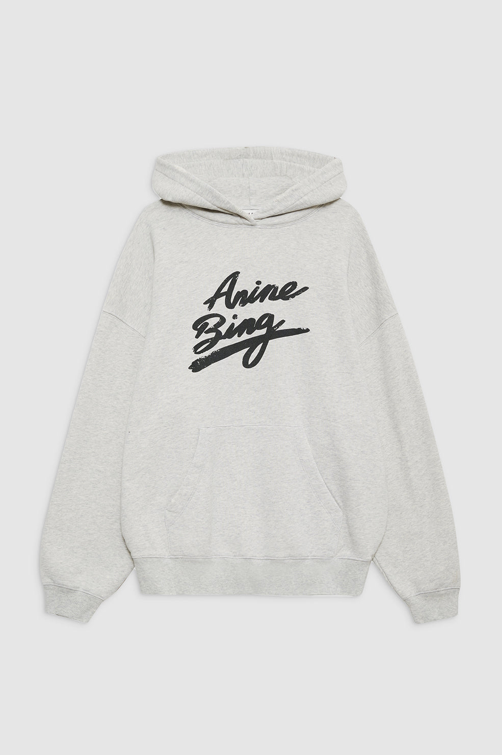ANINE BING Harvey Sweatshirt Signature - Heather Grey thumbnail