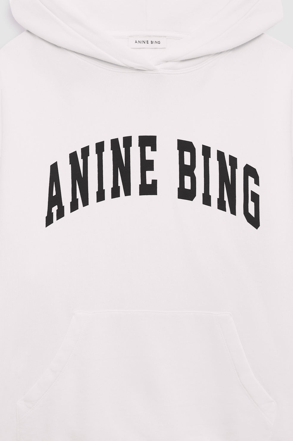 ANINE BING Harvey Sweatshirt - Washed Pink - detail view