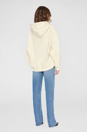 ANINE BING Harvey Sweatshirt - Washed Cream - on model back