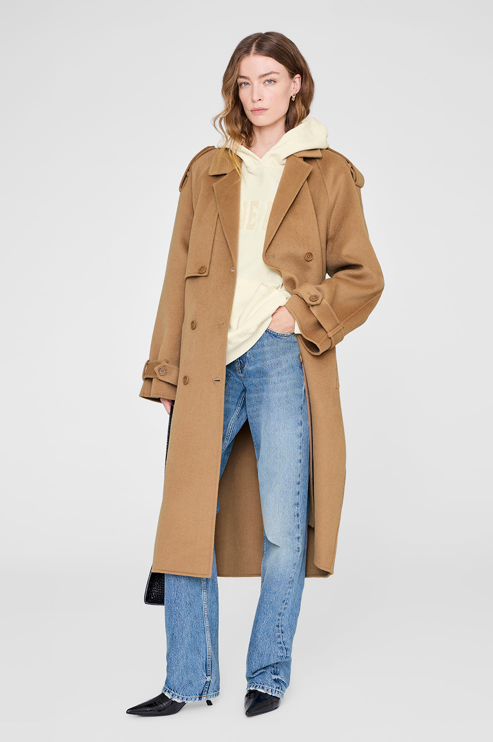 Harvey Sweatshirt - Washed Cream