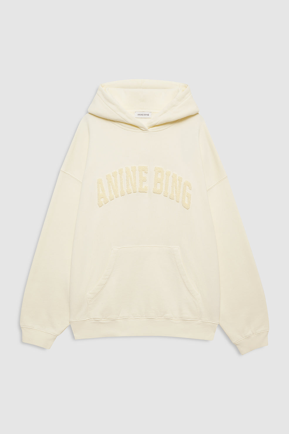 featured-img|ANINE BING Harvey Sweatshirt - Washed Cream - front view