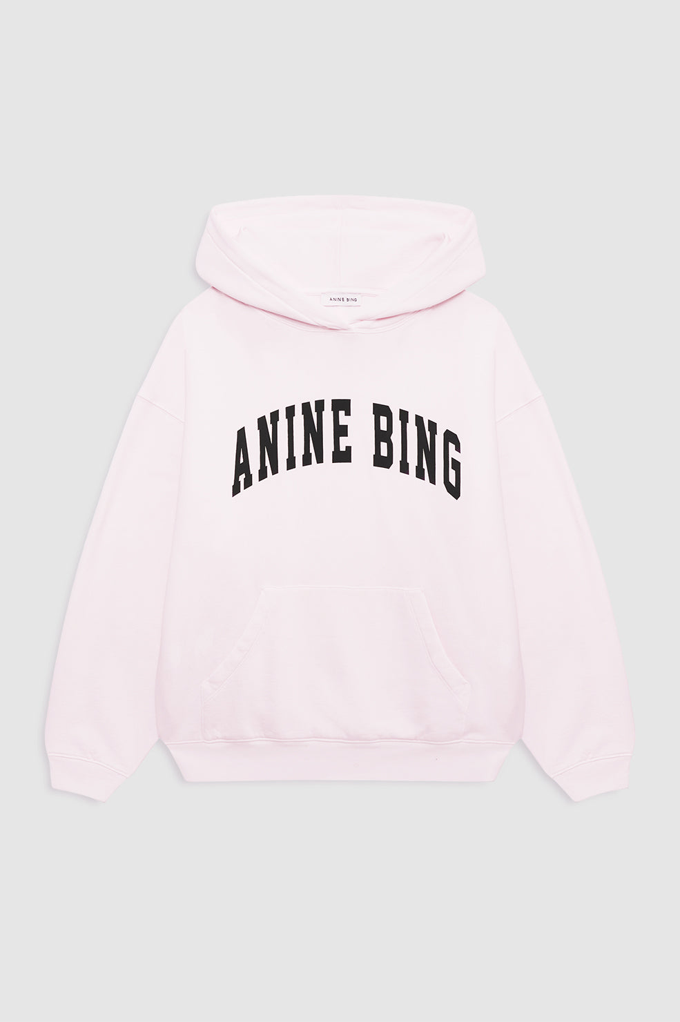 ANINE BING Harvey Sweatshirt - Washed Pink - front view