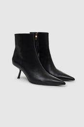 ANINE BING Hilda High Heel Boots - Black - Side Pair View