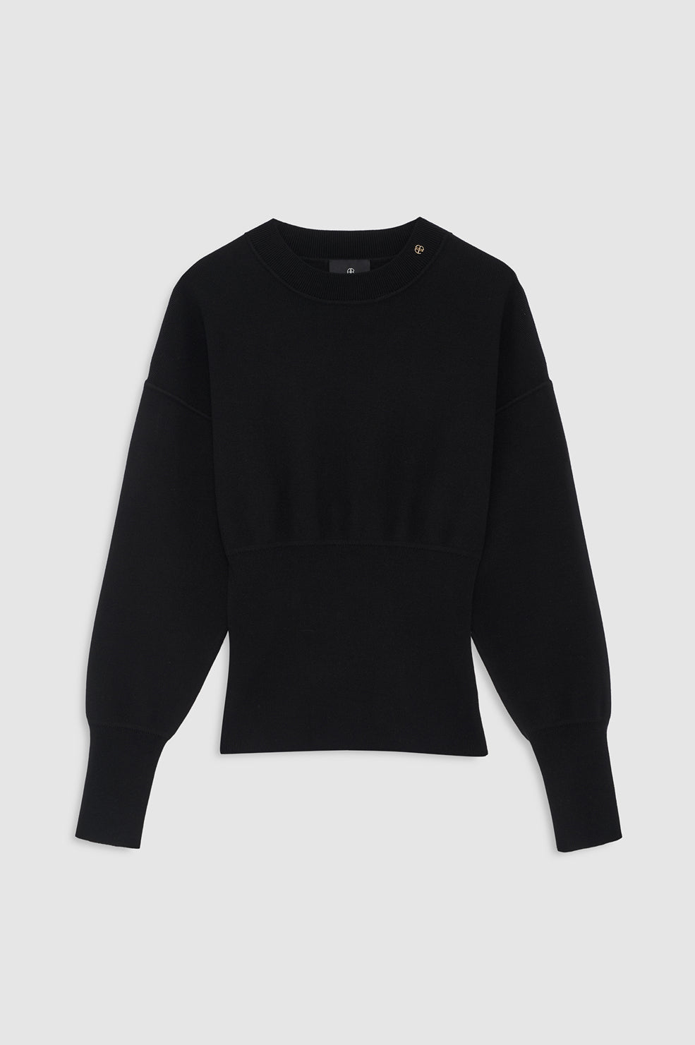 ANINE BING Imane Sweater - Black - front view