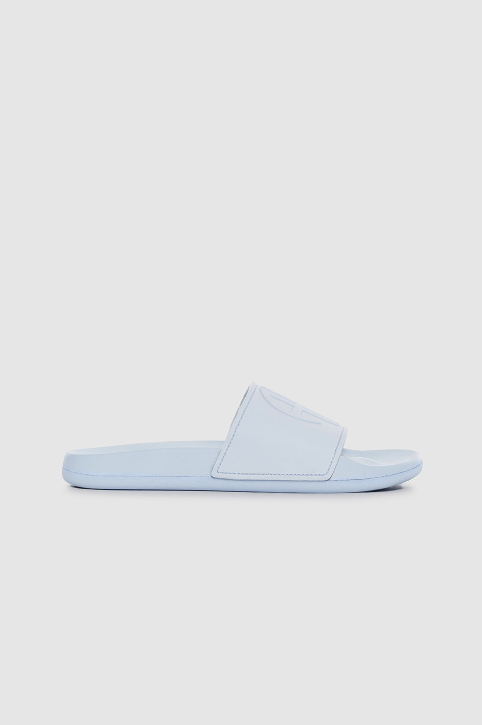 ANINE BING Isla Slides - Pale Blue - front view