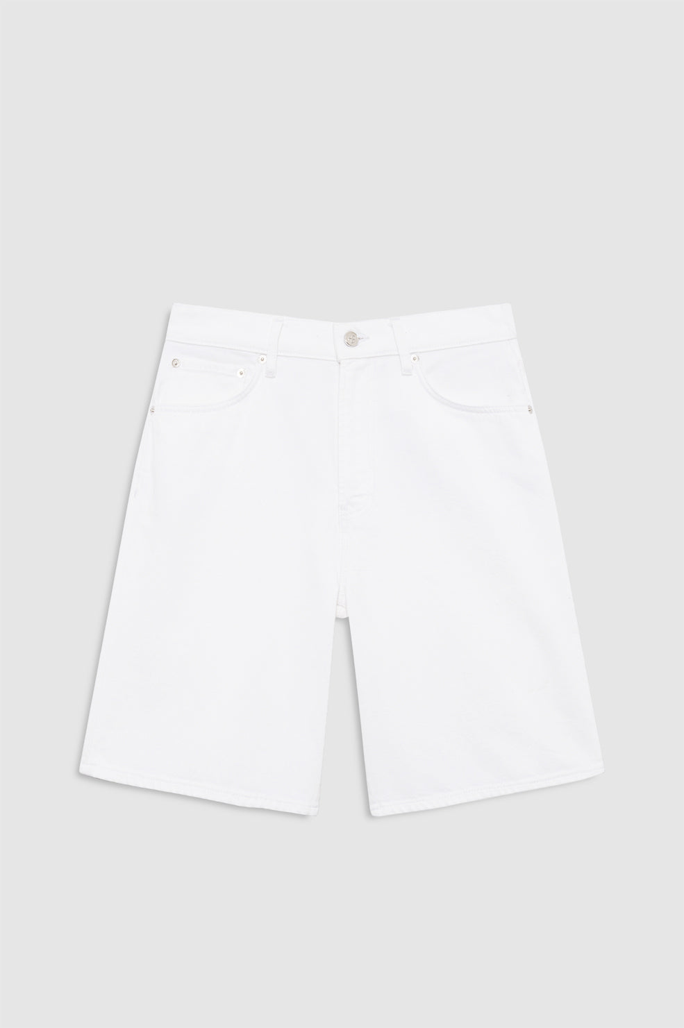 featured-img|ANINE BING Jasper Short - White - front view