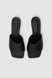 ANINE BING Jayden Mule Sandals - Black - top view