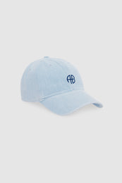 ANINE BING Jeremy Baseball Cap - Lucid Blue - front view