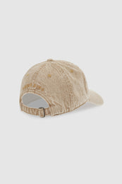 ANINE BING Jeremy Baseball Cap - Butter Yellow - back view