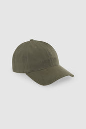 ANINE BING Jeremy Baseball Cap - Sage - side view